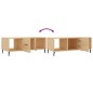vidaXL Mesa de centro madera contrachapada roble Sonoma 102x50x40 cm vidaXL Mesa de centro madera contrachapada roble Sonoma 102x50x40 cm