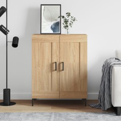 vidaXL Aparador de madera de ingeniería roble Sonoma 69,5x34x90 cm