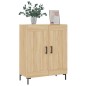 vidaXL Aparador de madera de ingeniería roble Sonoma 69,5x34x90 cm vidaXL Aparador de madera de ingeniería roble Sonoma 69,5x34x90 cm