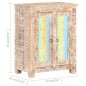 vidaXL Aparador de madera de mango rugosa 61x35x76 cm vidaXL Aparador de madera de mango rugosa 61x35x76 cm