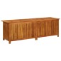 vidaXL Caja de almacenaje de jardín madera maciza acacia 175x50x58 cm vidaXL Caja de almacenaje de jardín madera maciza acacia 175x50x58 cm