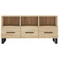 vidaXL Mueble de TV madera de ingeniería roble Sonoma 102x36x50 cm vidaXL Mueble de TV madera de ingeniería roble Sonoma 102x36x50 cm