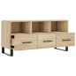 vidaXL Mueble de TV madera de ingeniería roble Sonoma 102x36x50 cm vidaXL Mueble de TV madera de ingeniería roble Sonoma 102x36x50 cm