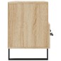 vidaXL Mueble de TV madera de ingeniería roble Sonoma 102x36x50 cm vidaXL Mueble de TV madera de ingeniería roble Sonoma 102x36x50 cm