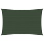 vidaXL Toldo de vela verde oscuro HDPE 160 g/m² 2x4 m vidaXL Toldo de vela verde oscuro HDPE 160 g/m² 2x4 m