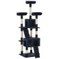 vidaXL Rascador para gatos con poste de sisal 170 cm azul