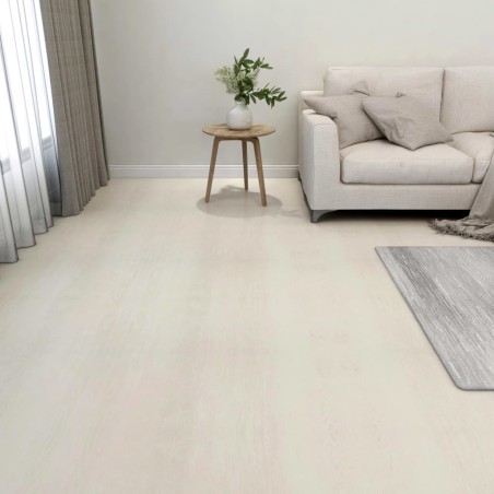 vidaXL Lamas para suelo autoadhesivas 55 piezas PVC 5,11 m² beige