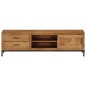 vidaXL Mueble para TV de madera de mango maciza 140x30x40 cm