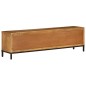 vidaXL Mueble para TV de madera de mango maciza 140x30x40 cm