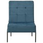 vidaXL Silla de relajación de terciopelo azul 65x79x87 cm vidaXL Silla de relajación de terciopelo azul 65x79x87 cm
