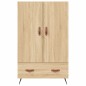 vidaXL Aparador alto madera de ingeniería roble Sonoma 69,5x31x115 cm