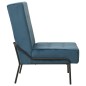 vidaXL Silla de relajación de terciopelo azul 65x79x87 cm vidaXL Silla de relajación de terciopelo azul 65x79x87 cm