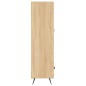 vidaXL Aparador alto madera de ingeniería roble Sonoma 69,5x31x115 cm
