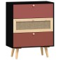 vidaXL Aparador con cajones madera contrachapada 60x30x75 cm vidaXL Aparador con cajones madera contrachapada 60x30x75 cm