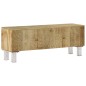 vidaXL Mueble para TV de madera maciza de mango 118x30x45 cm