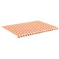 vidaXL Tela de repuesto para toldo amarillo y naranja 5x3,5 m vidaXL Tela de repuesto para toldo amarillo y naranja 5x3,5 m