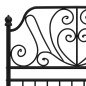vidaXL Estructura de cama de metal negro 90x200 cm vidaXL Estructura de cama de metal negro 90x200 cm