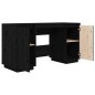 vidaXL Escritorio madera maciza de pino negro 140x50x75 cm vidaXL Escritorio madera maciza de pino negro 140x50x75 cm