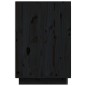 vidaXL Escritorio madera maciza de pino negro 140x50x75 cm vidaXL Escritorio madera maciza de pino negro 140x50x75 cm