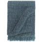 vidaXL Manta de algodón añil 125x150 cm vidaXL Manta de algodón añil 125x150 cm