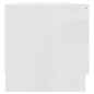 vidaXL Mueble TV 2 pzs madera contrachapada blanco brillo 80x35x36,5cm vidaXL Mueble TV 2 pzs madera contrachapada blanco brillo 80x35x36,5cm