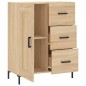 vidaXL Aparador de madera de ingeniería roble Sonoma 69,5x34x90 cm