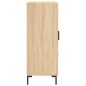 vidaXL Aparador de madera de ingeniería roble Sonoma 69,5x34x90 cm