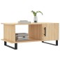 vidaXL Mesa de centro madera contrachapada roble Sonoma 90x50x40 cm vidaXL Mesa de centro madera contrachapada roble Sonoma 90x50x40 cm