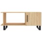 vidaXL Mesa de centro madera contrachapada roble Sonoma 90x50x40 cm vidaXL Mesa de centro madera contrachapada roble Sonoma 90x50x40 cm