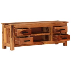 vidaXL Mueble de TV madera maciza de Sheesham 110x30x40 cm