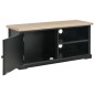 vidaXL Mueble para el televisor de madera negro 90x30x40 cm vidaXL Mueble para el televisor de madera negro 90x30x40 cm
