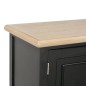 vidaXL Mueble para el televisor de madera negro 90x30x40 cm vidaXL Mueble para el televisor de madera negro 90x30x40 cm