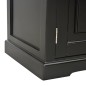 vidaXL Mueble para el televisor de madera negro 90x30x40 cm vidaXL Mueble para el televisor de madera negro 90x30x40 cm
