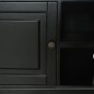vidaXL Mueble para el televisor de madera negro 90x30x40 cm vidaXL Mueble para el televisor de madera negro 90x30x40 cm