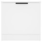 vidaXL Mesita de noche color blanco 40x39x40 cm vidaXL Mesita de noche color blanco 40x39x40 cm
