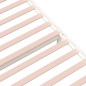 vidaXL Estructura de cama individual madera maciza blanca 90x190 cm