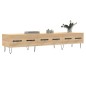 vidaXL Mueble de TV madera de ingeniería roble Sonoma 150x36x30 cm vidaXL Mueble de TV madera de ingeniería roble Sonoma 150x36x30 cm