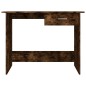 vidaXL Escritorio madera contrachapada roble ahumado 100x50x76 cm vidaXL Escritorio madera contrachapada roble ahumado 100x50x76 cm