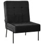 vidaXL Silla de relajación de terciopelo negro 65x79x87 cm vidaXL Silla de relajación de terciopelo negro 65x79x87 cm