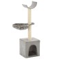 vidaXL Rascador para gatos con poste de sisal 105 cm gris vidaXL Rascador para gatos con poste de sisal 105 cm gris