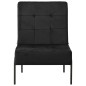 vidaXL Silla de relajación de terciopelo negro 65x79x87 cm vidaXL Silla de relajación de terciopelo negro 65x79x87 cm