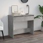 vidaXL Mesa consola madera contrachapada gris hormigón 89x41x76,5 cm vidaXL Mesa consola madera contrachapada gris hormigón 89x41x76,5 cm