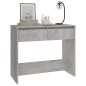 vidaXL Mesa consola madera contrachapada gris hormigón 89x41x76,5 cm vidaXL Mesa consola madera contrachapada gris hormigón 89x41x76,5 cm
