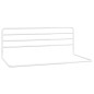 vidaXL Barandilla de seguridad cama niño blanco hierro (76-137)x55 cm vidaXL Barandilla de seguridad cama niño blanco hierro (76-137)x55 cm