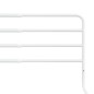 vidaXL Barandilla de seguridad cama niño blanco hierro (76-137)x55 cm vidaXL Barandilla de seguridad cama niño blanco hierro (76-137)x55 cm