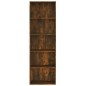 vidaXL Estantería 5 niveles contrachapada roble ahumado 60x30x189 cm vidaXL Estantería 5 niveles contrachapada roble ahumado 60x30x189 cm