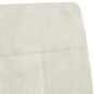 vidaXL Silla voladiza de terciopelo blanco crema vidaXL Silla voladiza de terciopelo blanco crema