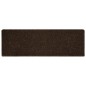 vidaXL Alfombrilla de escaleras 15 uds tela punzonada marrón 65x21x4cm vidaXL Alfombrilla de escaleras 15 uds tela punzonada marrón 65x21x4cm