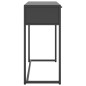 vidaXL Mesa consola de acero antracita 72x35x75 cm vidaXL Mesa consola de acero antracita 72x35x75 cm