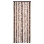 vidaXL Cortina mosquitera beige y marrón claro chenilla 90x200 cm vidaXL Cortina mosquitera beige y marrón claro chenilla 90x200 cm